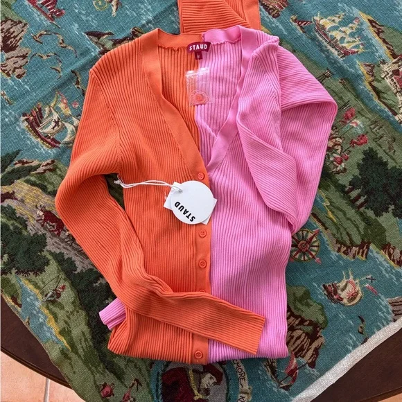 Staud Shoko Colorblock Dress - Picture 2 of 5